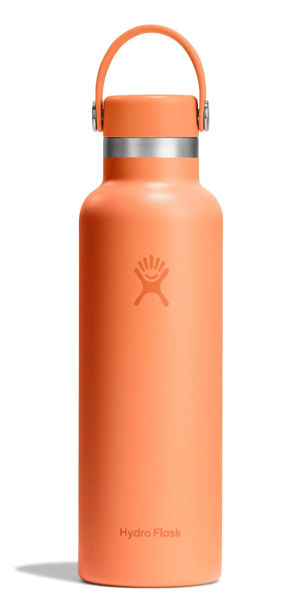 Hydro Flask 21 Oz Nectar Orange Standard Mouth Water Bottle - Insulated Stainless Steel, Leakproof - main product image