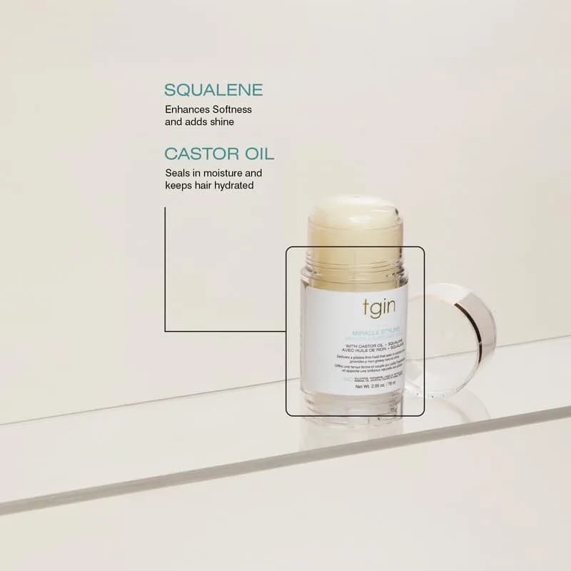 Thank God It's Natural tgin Smooth & Sleek Wax Stick 2.7 oz | Controls Frizz & Flyaways, Touchable Shine thumbnail 8