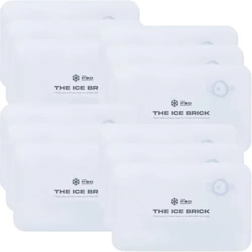 THE POD COMPANY 12-Pack Ice Brick 3 lb | Long-Lasting Cold Plunge Reusable Ice Blocks thumbnail 1