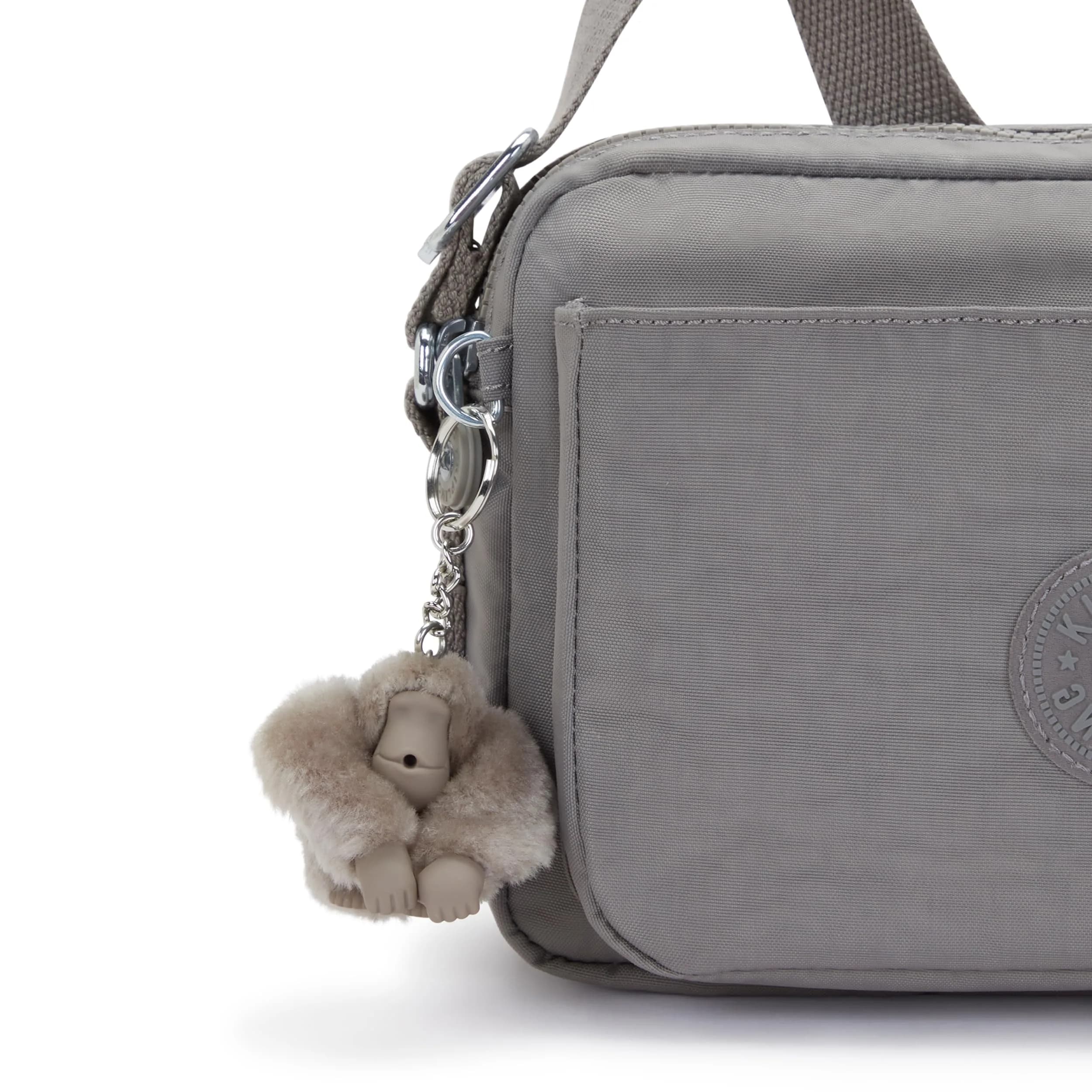 Kipling Abanu Medium Crossbody Bag 25cm (9.5"L x 6.75"H x 3.5"D) | Lightweight Nylon Multi-Compartment Bag - view 5