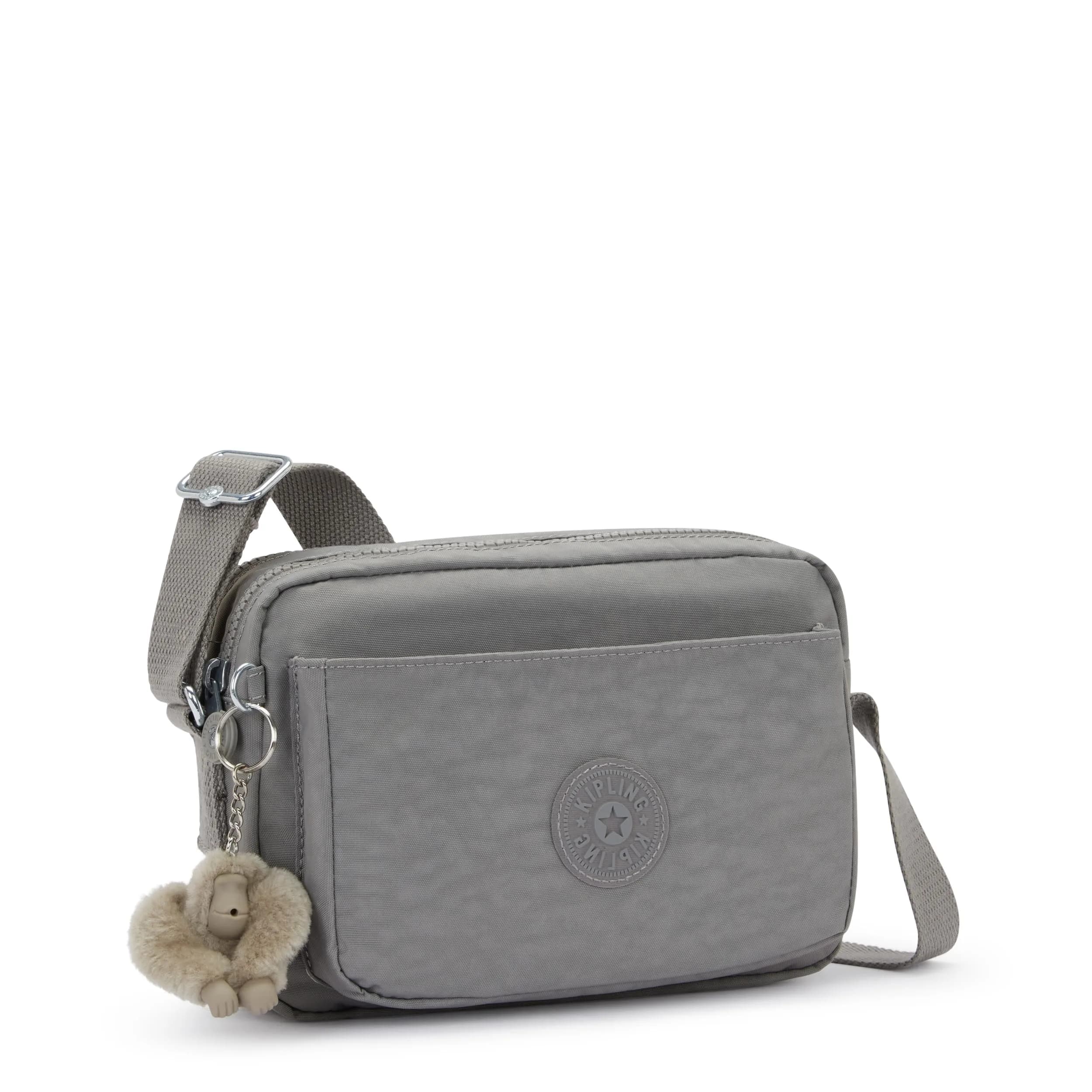 Kipling Abanu Medium Crossbody Bag 25cm (9.5"L x 6.75"H x 3.5"D) | Lightweight Nylon Multi-Compartment Bag - view 6
