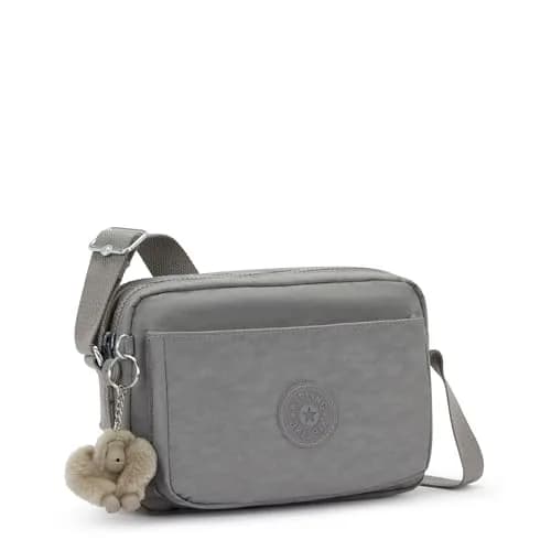 Kipling Abanu Medium Crossbody Bag 25cm (9.5"L x 6.75"H x 3.5"D) | Lightweight Nylon Multi-Compartment Bag thumbnail 6