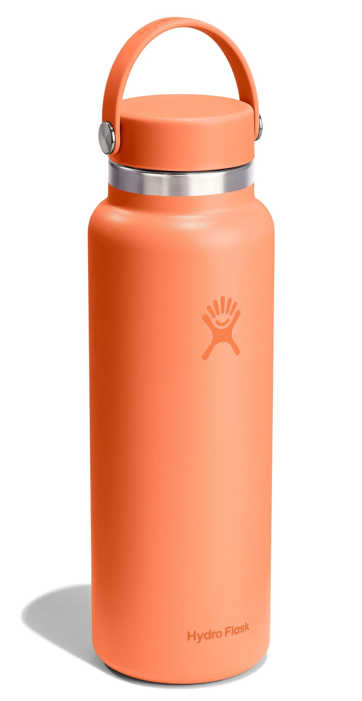 Hydro Flask 40 Oz Wide Mouth Water Bottle in Nectar Orange | Insulated Stainless Steel, Cold 24 Hrs, Hot 12 Hrs thumbnail 2