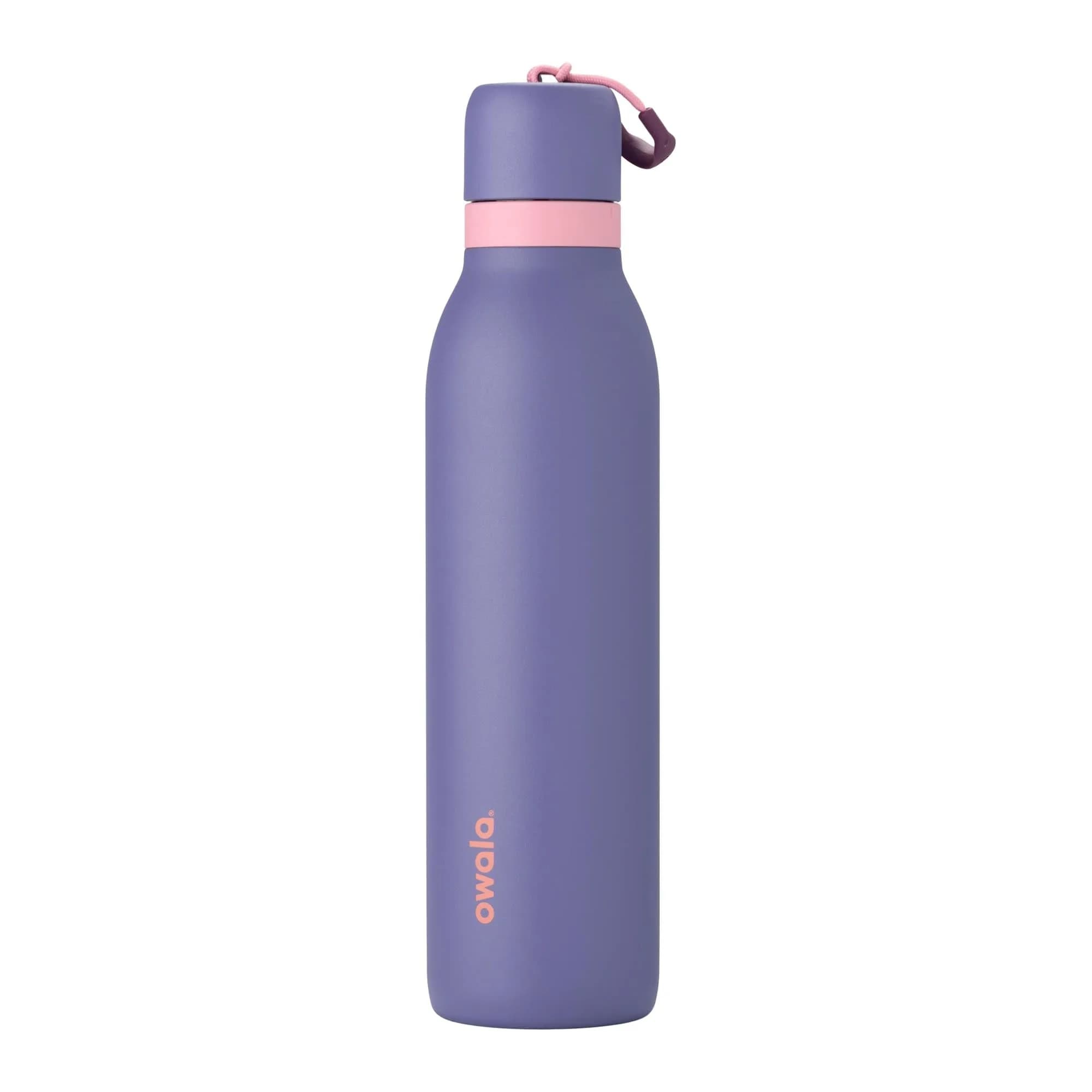 Owala FreeSip Twist Stainless Steel Water Bottle 24 oz Blue Jay | Double-Walled Insulated, Leak-Proof, BPA-Free