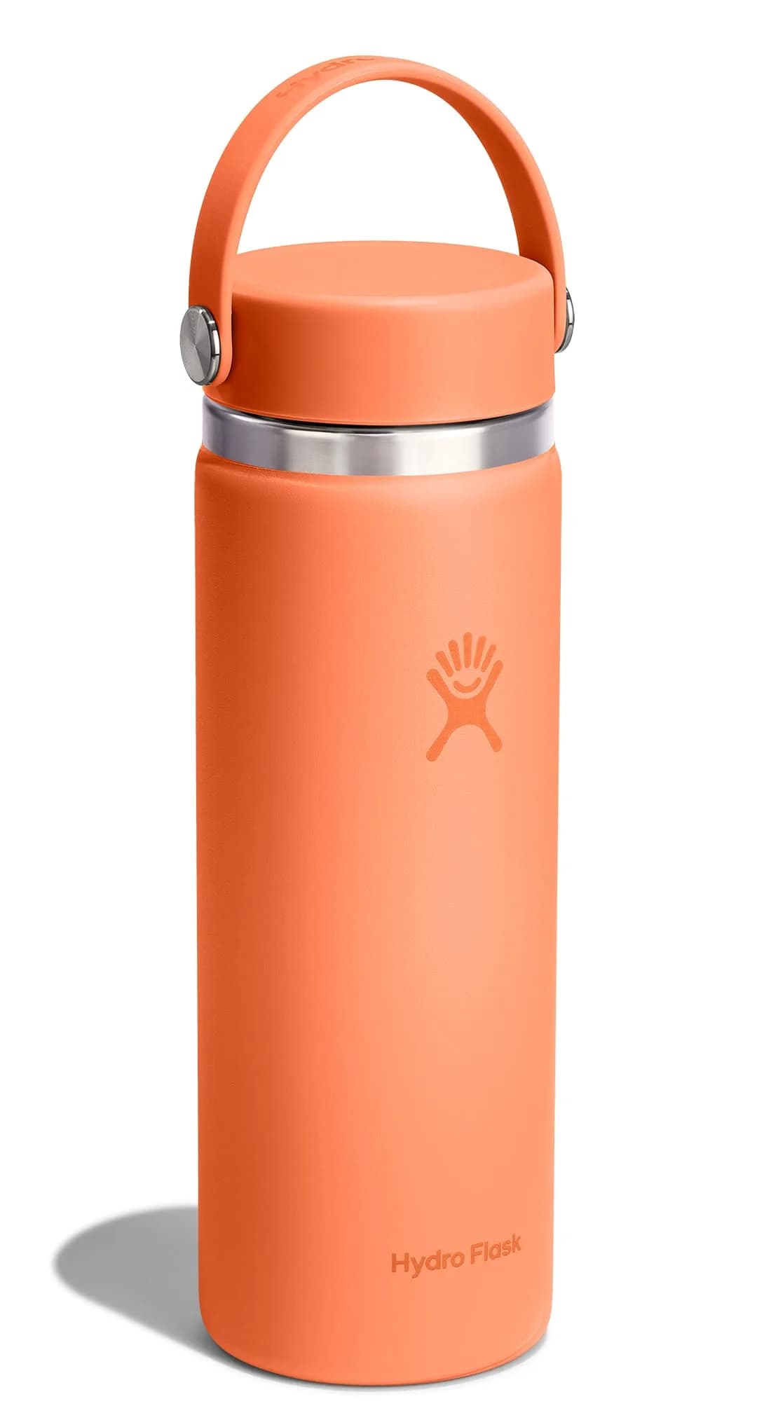 Hydro Flask 20 Oz Wide Mouth Water Bottle - Nectar Orange | Insulated Stainless Steel, Leakproof thumbnail 2
