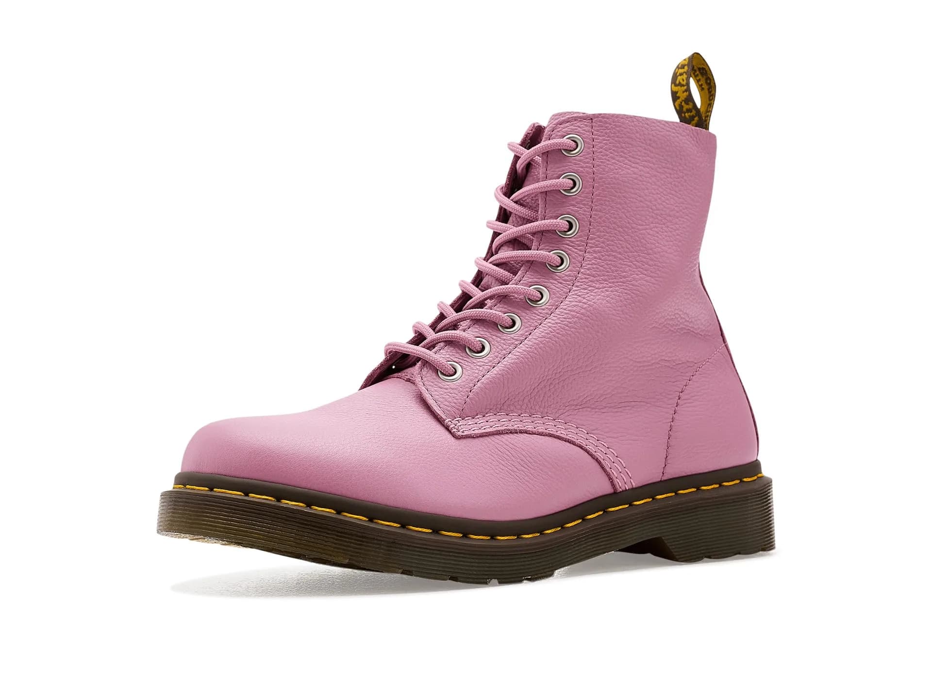 Dr. Martens 1460 Pascal Leather 8 Eye Boot, Dusty Rose Virginia | True to Size, Durable & Stylish