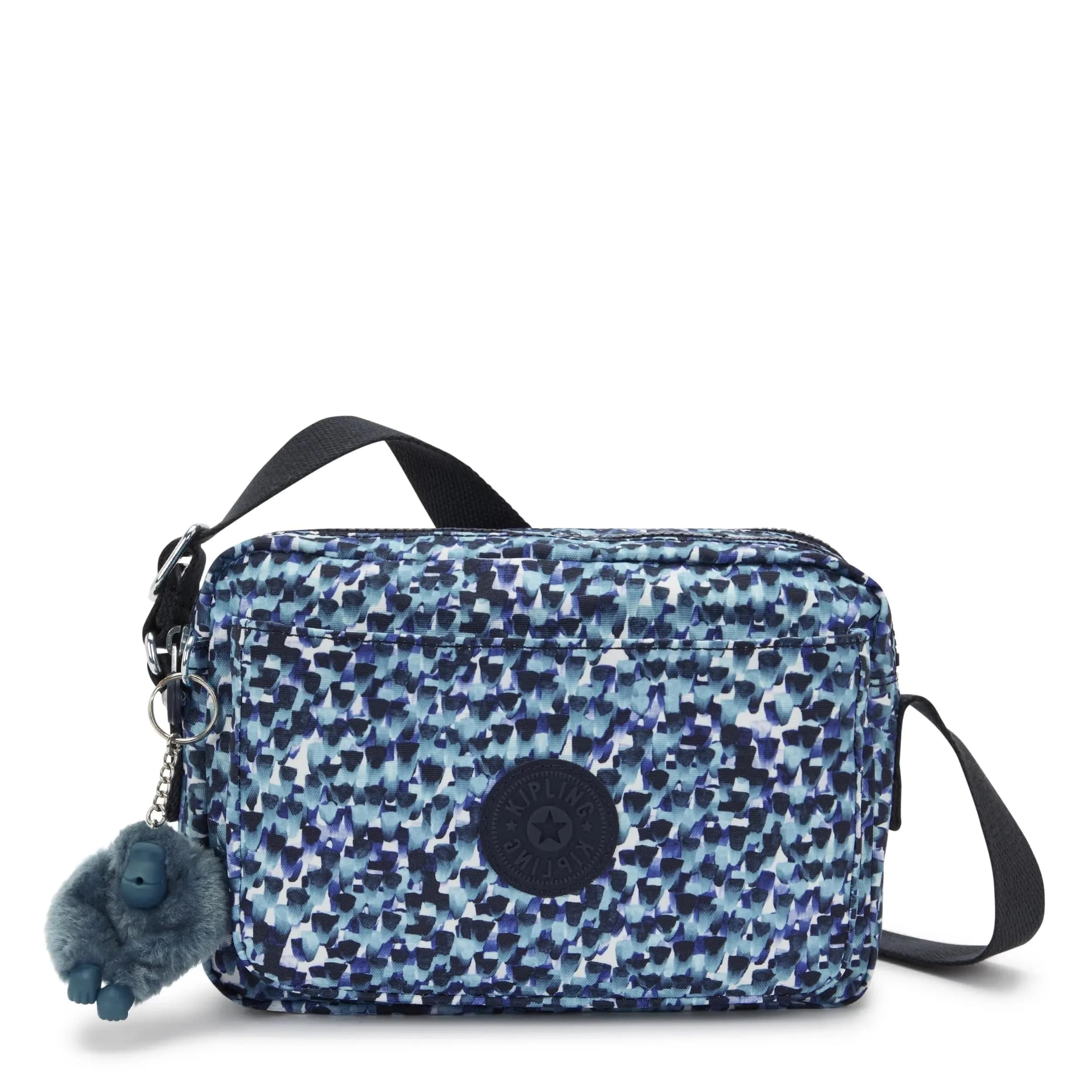 Kipling Women's Abanu Medium Prt Crossbody Bag 20.3 cm (8") | Adjustable Waist Pack with Multi-Compartment Zip Pockets - main product image