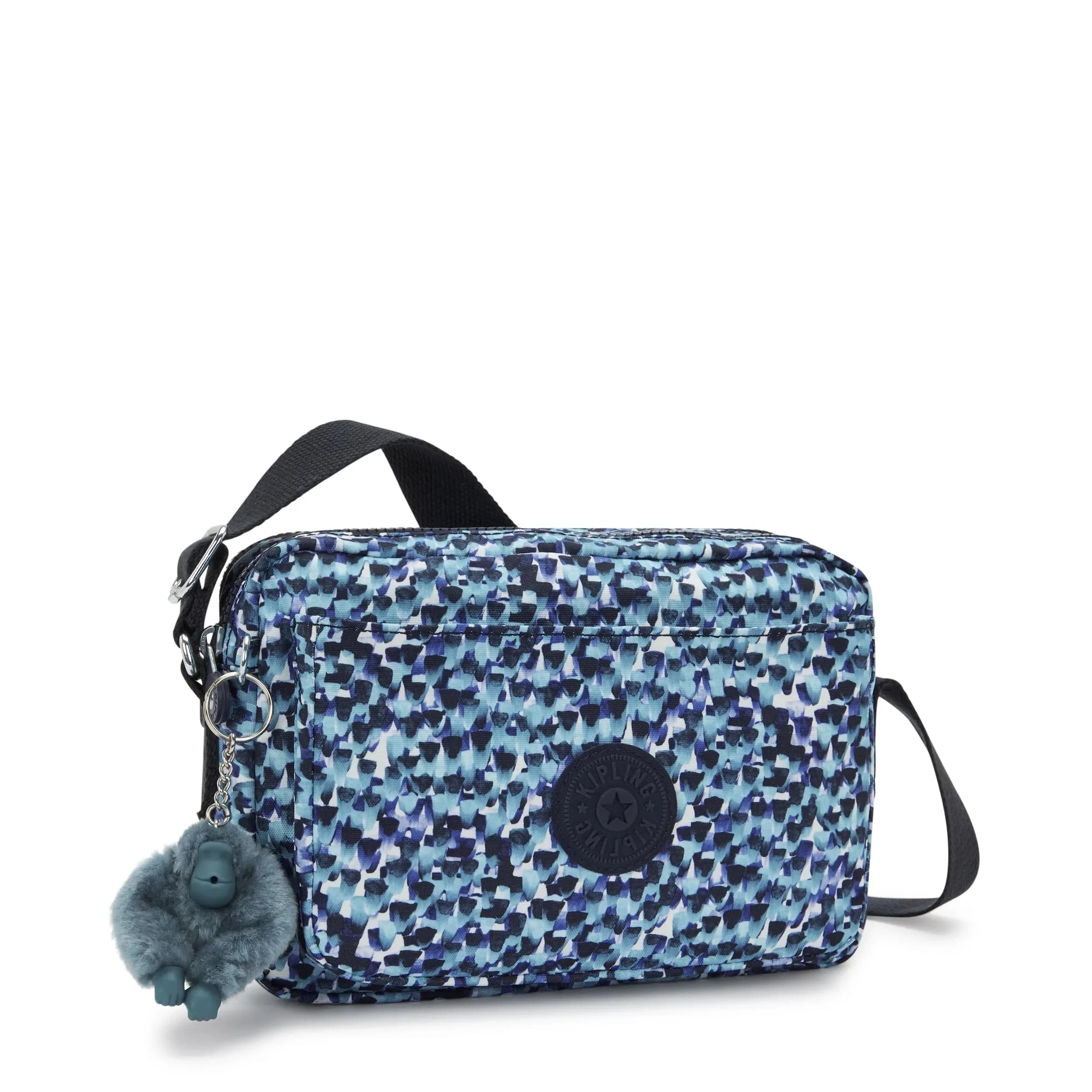 Kipling Women's Abanu Medium Prt Crossbody Bag 20.3 cm (8") | Adjustable Waist Pack with Multi-Compartment Zip Pockets - view 4