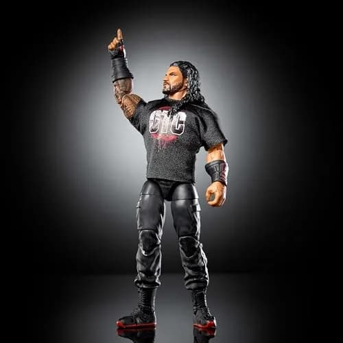 Mattel WWE Elite Roman Reigns Action Figure & Accessories | 6-inch Collectible with Articulation & Accessories thumbnail 4