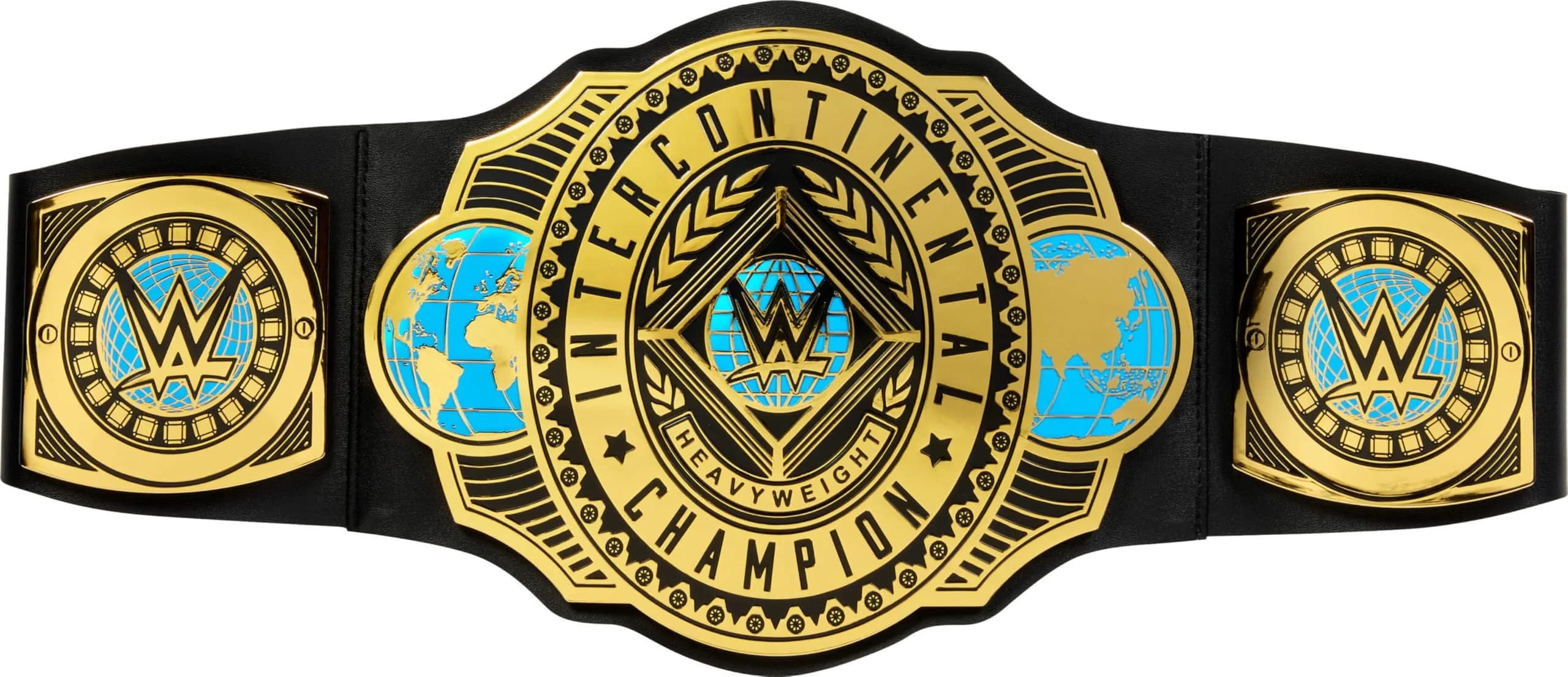 Mattel WWE Intercontinental Championship Title Belt for Kids | 39.37 inches (100 cm) — 39.37 Inches