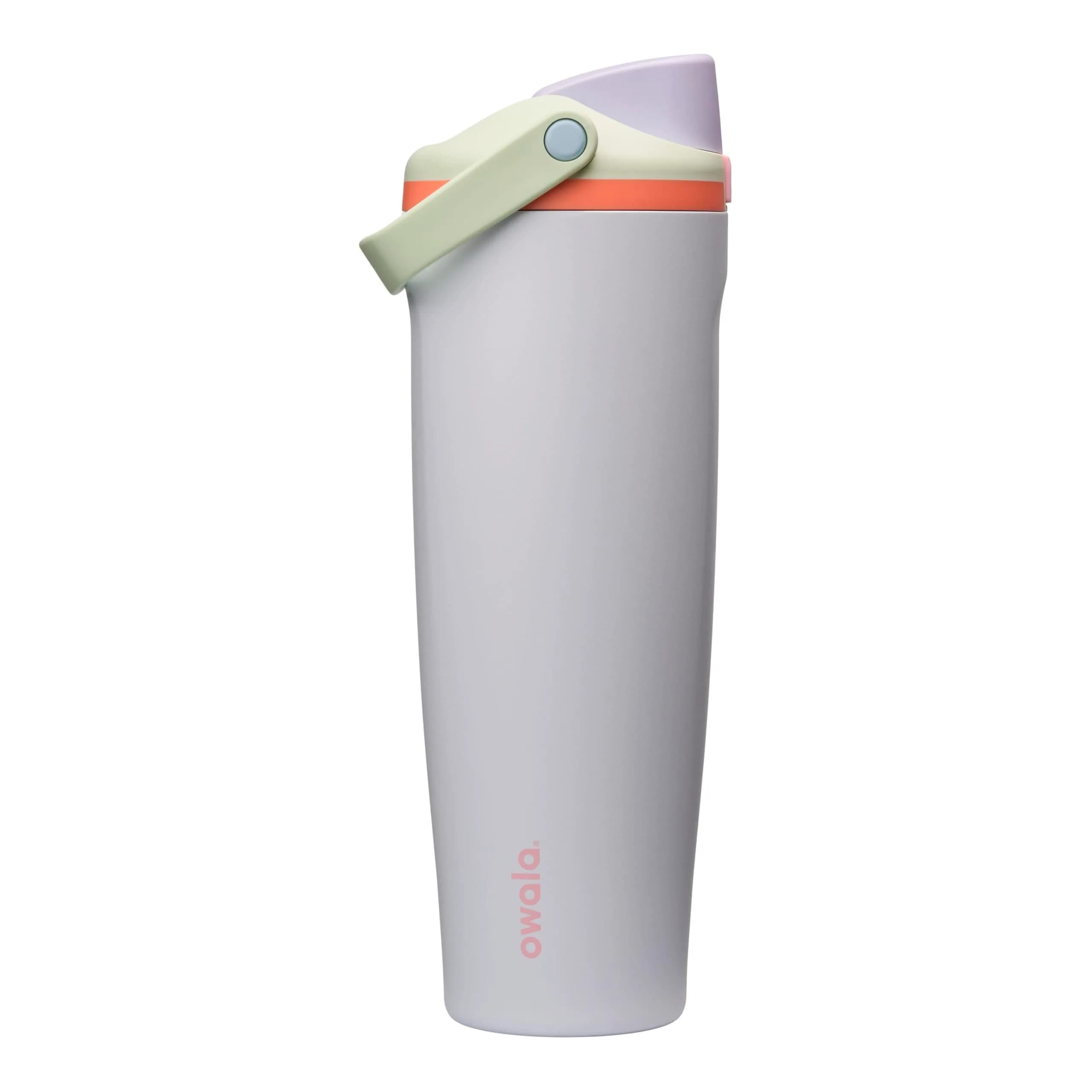 Owala FreeSip Sway Stainless Steel Water Bottle 40 oz Beach House | Triple-Layer Insulated, Leak-Proof, BPA-Free