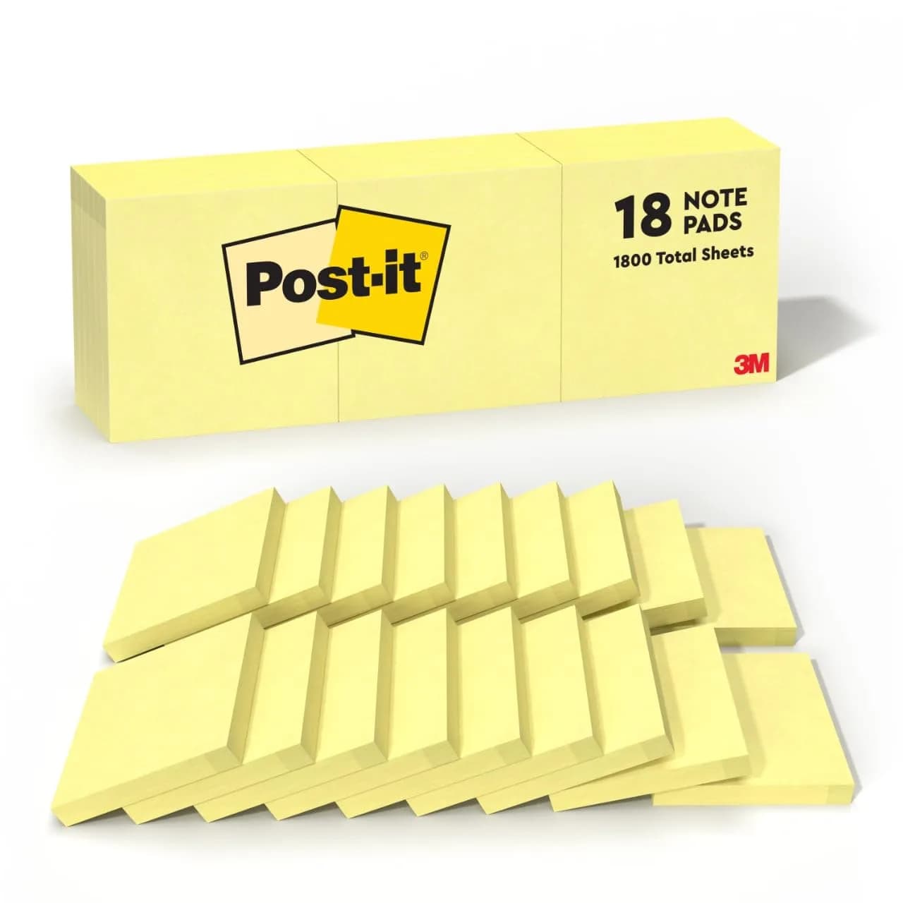 Post-it Notes 3 in x 3 in | Bulk Pack Self-Stick Notes - main product image
