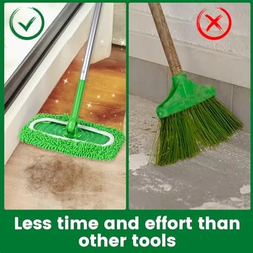 ZMZPA Reusable Microfiber Mop Pads 15 Pack | Compatible with Sweeper Mop for Hardwood & Surface Cleaning thumbnail 5