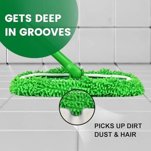 ZMZPA Reusable Microfiber Mop Pads 15 Pack | Compatible with Sweeper Mop for Hardwood & Surface Cleaning thumbnail 4