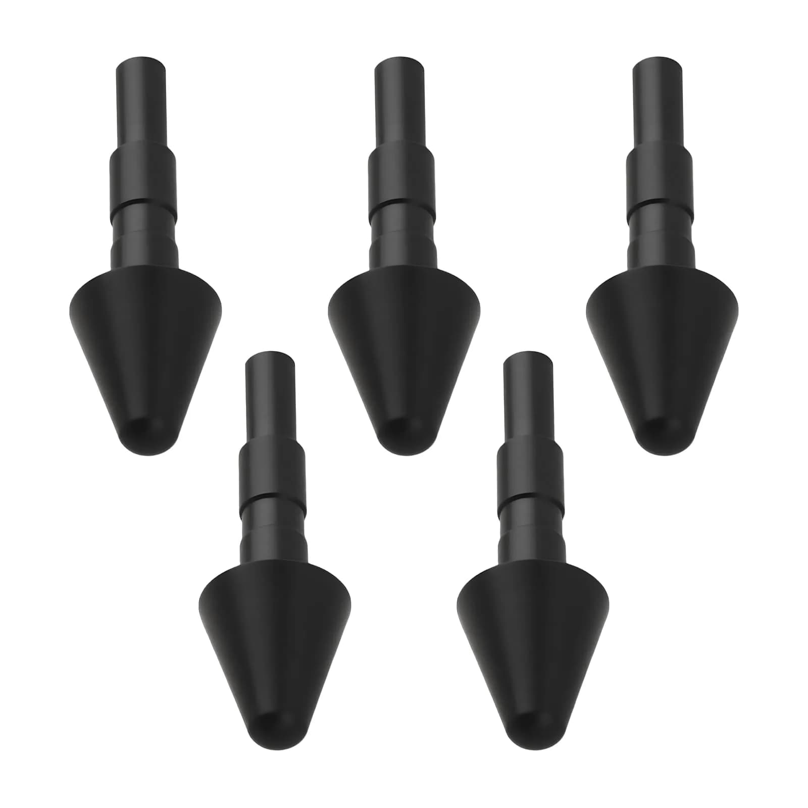 YINETTECH Stylus Replacement Tips 5 Pack | Compatible with Xiaomi 5 Tablet, Precise & Durable — Black