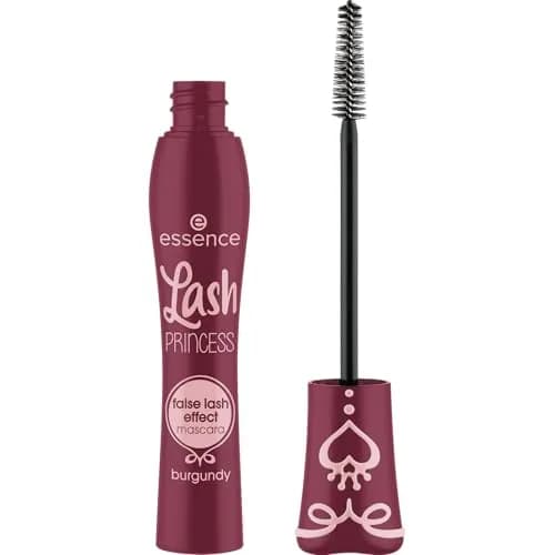 Essence Lash Princess False Lash Effect Mascara, Burgundy 12ml (0.4 Fl Oz) | Clump-Free Conic Fiber Brush thumbnail 1