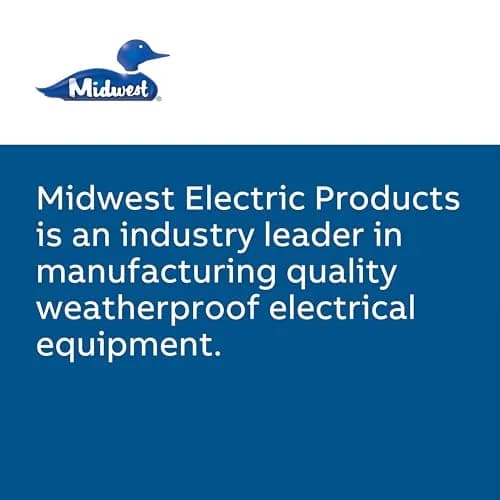 Midwest P065P1P 60A Non-Fusible AC Disconnect | Outdoor Weatherproof Safety Switch thumbnail 6