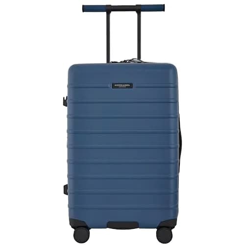 Scotch & Soda Tilburg Luggage Heritage Blue 26-Inch Suitcase | Durable Polycarbonate, 8 Spinner Wheels, TSA Lock, Expandable thumbnail 1