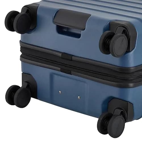 Scotch & Soda Tilburg Luggage Heritage Blue 26-Inch Suitcase | Durable Polycarbonate, 8 Spinner Wheels, TSA Lock, Expandable thumbnail 5