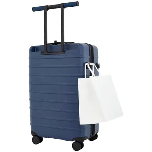 Scotch & Soda Tilburg Luggage Heritage Blue 26-Inch Suitcase | Durable Polycarbonate, 8 Spinner Wheels, TSA Lock, Expandable thumbnail 2