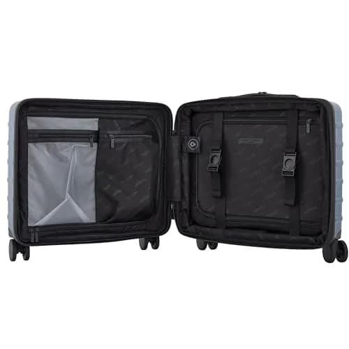 Scotch & Soda Tilburg Luggage Heritage Blue 19-Inch Trunk Briefcase | Modern Travel Design with TSA Lock thumbnail 3