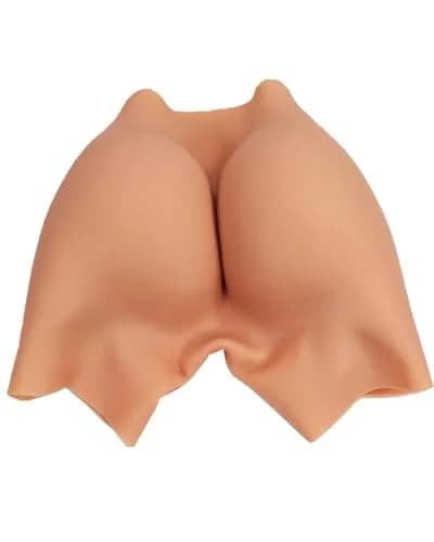 VENDAU Premium Silicone Hip Enhancer Pads for Women - Natural Butt Lift Shapewear | Body Shaper for Curvy Enhancement Butt Pants (1 Pair, Tan 0.8cm Thick) thumbnail 3