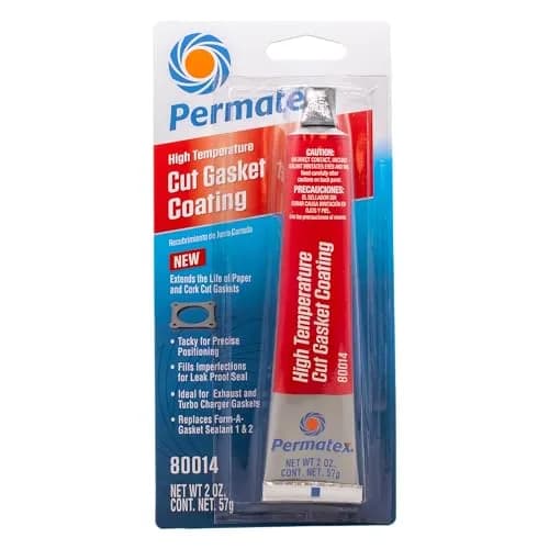 Permatex Red Cut Gasket Coating 59ml (2 Fl Oz) | High Temp Vibration-Resistant Silicone Sealant thumbnail 1