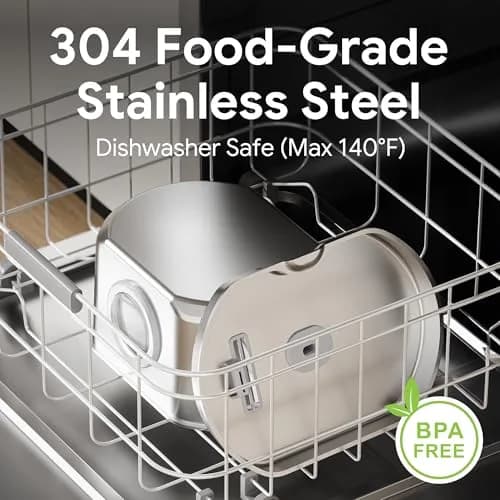 Neareal Cat Water Fountain Stainless Steel 2.2L | Quiet, Durable & Easy to Clean thumbnail 7