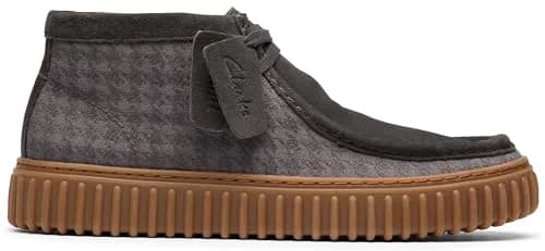 Clarks Men’s Torhill Hi Oxford Boot 8.5 | Heritage-Inspired Casual Leather Shoe thumbnail 2
