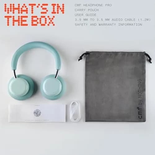 CMF BY Nothing Headphone Pro Active Noise Canceling Wireless Headphones Bluetooth 5.4 Over Ear 50H Playtime Dark Grey | LDAC & Custom EQ thumbnail 9