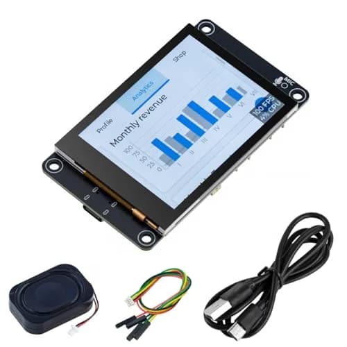 Hosyond ESP32-S3 Touchscreen Module, 2.8" 240x320 IPS LCD with WiFi Bluetooth, Capacitive Touch for Arduino IoT Projects thumbnail 1