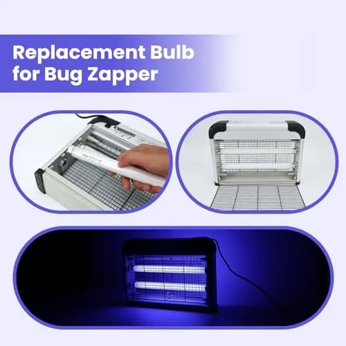 LiBa Bug Zapper Replacement Bulb 10W 2-Pack | 4000-Hour Lifespan UV Lamp for 20W Indoor Zappers thumbnail 6