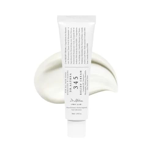 Dr.Althea 345 Relief Cream 50ml (1.69 Fl Oz) | Korean Skincare for Blemish Relief & Hydration thumbnail 1