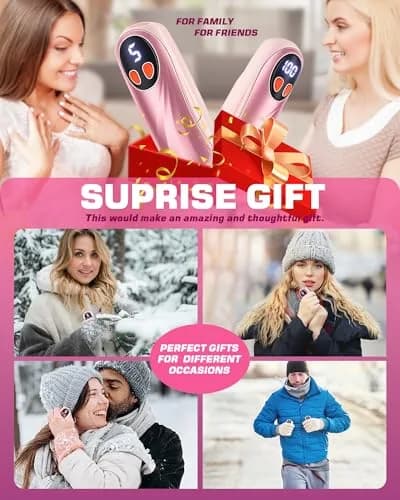 KILeap Hand Warmers Rechargeable 6000mAh | 5-Level Heating, Portable & Reusable thumbnail 7