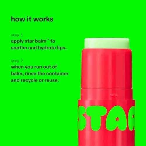 Starface Star Balm Watermelon Squeeze Lip Balm 0.15 oz | Vegan, Hydrating, Long-Lasting Moisture thumbnail 4