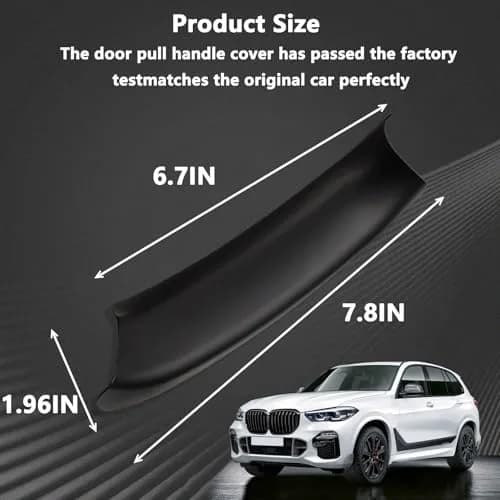 ORIVIN Black 3pcs Interior Door Handle Covers for BMW X3 F25 X4 F26 | Direct Fit Replacement thumbnail 3