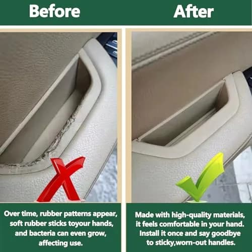 ORIVIN Door Armrest Storage Box Beige for BMW X3 F25 X4 F26 | Direct Fit Interior Handle Organizer thumbnail 4