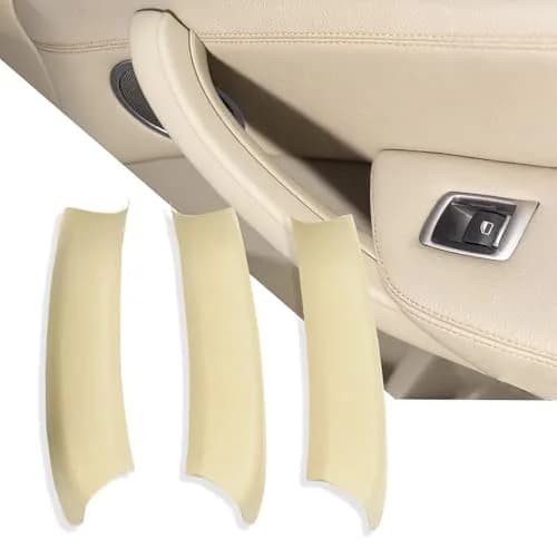ORIVIN Interior Door Pull Handle Covers Beige for BMW X3 F25 X4 F26 | Set of 3 thumbnail 1