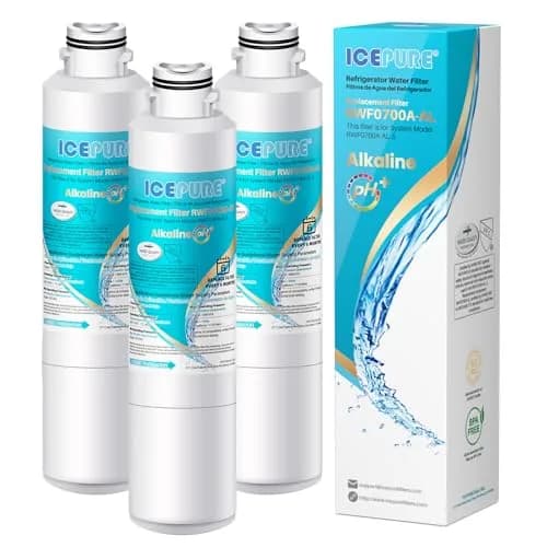 ICEPURE Alkaline DA29-00020B Refrigerator Water Filter 3 Pack | Balances pH & Removes Chlorine thumbnail 1