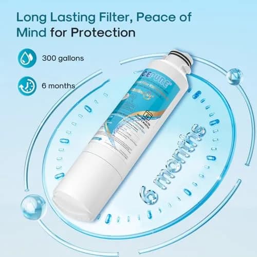 ICEPURE Alkaline DA29-00020B Refrigerator Water Filter 3 Pack | Balances pH & Removes Chlorine thumbnail 7