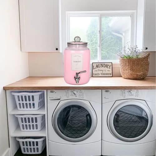 ChildLike Water Dispenser 108oz | Leak-Proof Glass Laundry Organizer thumbnail 5