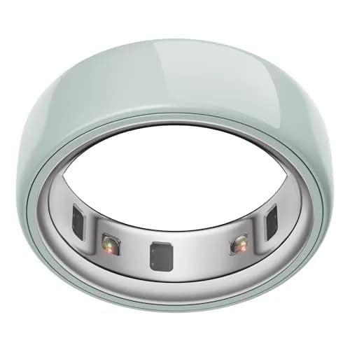 Oura Ring 4 Ceramic Tide Size 13 | Smart Ring for Sleep, Activity, Women's Health & AI Insights thumbnail 1