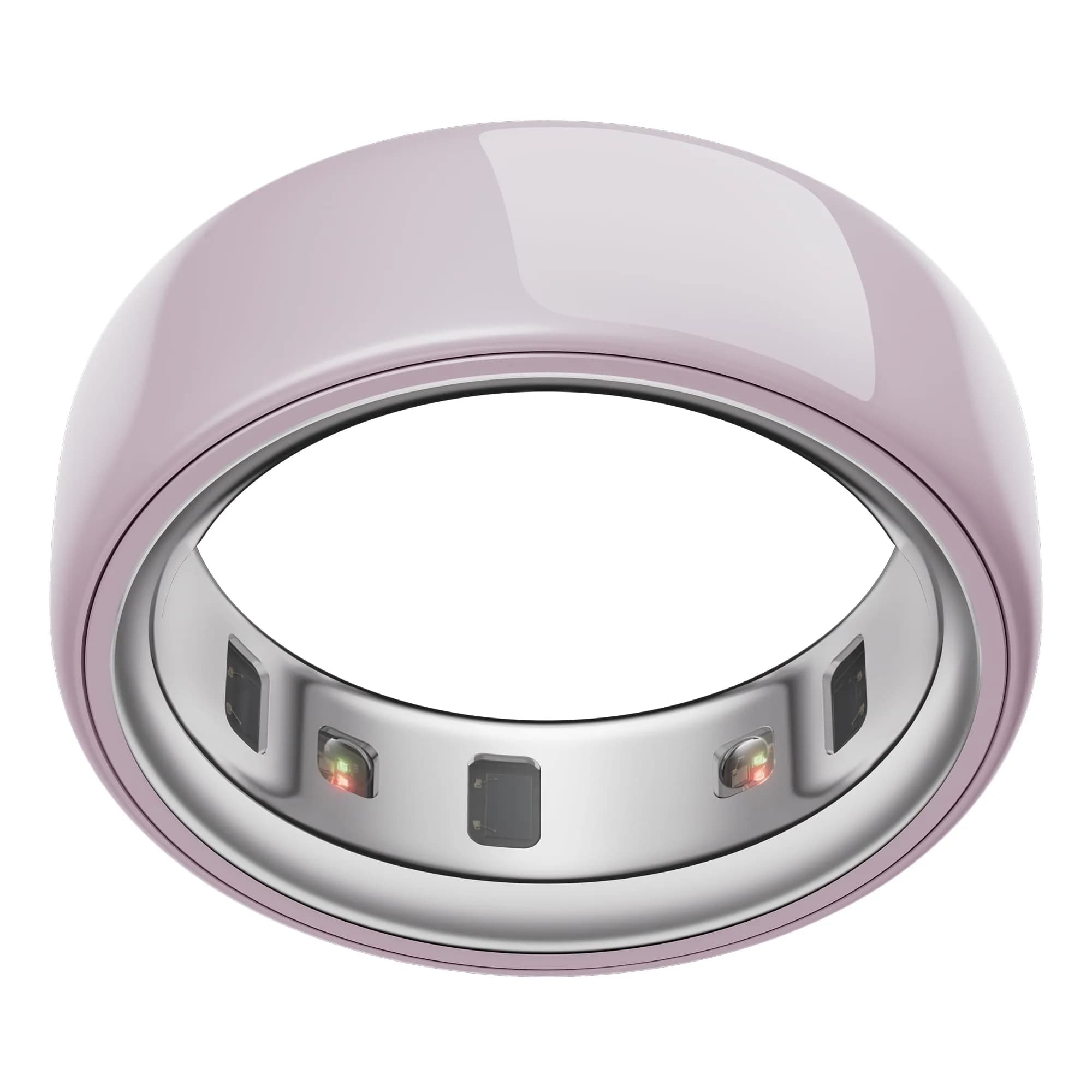 Oura Ring 4 Ceramic Smart Ring, Size 5 Petal | Sleep, Activity, Women's Health Tracking