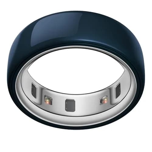 OURA Ring 4 Ceramic Midnight Size 4 | Smart Ring for Sleep, Activity, Women’s Health & AI Insights thumbnail 1
