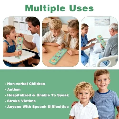 Joyreal AAC Device for Autism, Non-Verbal Communication Tool with 23 Buttons & Dual Language Support | Speech Therapy Aid for Kids & Adults thumbnail 9