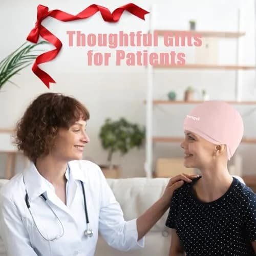 sfiocoopck Pink Chemotherapy Cold Cap for Scalp Cooling & Migraine Relief | 1 Unit thumbnail 6