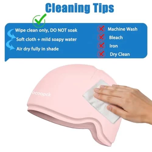sfiocoopck Pink Chemotherapy Cold Cap for Scalp Cooling & Migraine Relief | 1 Unit thumbnail 7