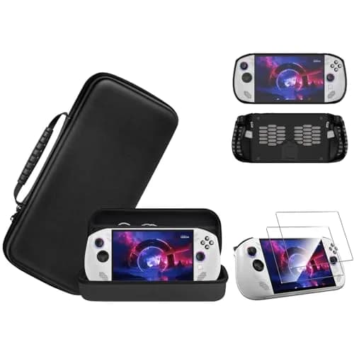 TGDPLUE 3-in-1 Protective Case Bundle for Legion Go S 2025 | Shockproof TPU + Tempered Glass + Water-Resistant Pouch thumbnail 1