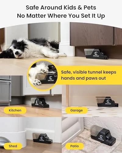 OWLTRA Extra Large Plastic Tunnel Snap Rat Trap 2PCS | Instant Kill, Touch-Free Release, Indoor & Outdoor thumbnail 7