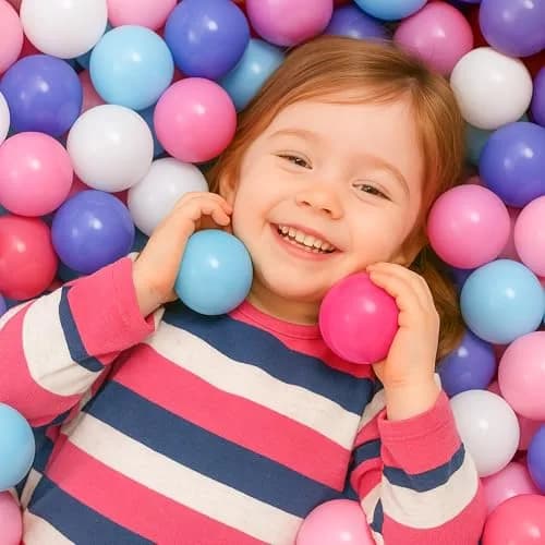 MW SPORTS Play Balls for Ball Pit | Crush Proof Plastic, BPA & Phthalate Free, Pastel Colors, 1000 Balls thumbnail 6
